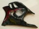 Carenado Moto Honda CBR600 F3 1995-1996 - Negro Brillante Rojo Llama