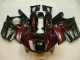 Carenado Moto Honda CBR600 F3 1995-1996 - Negro Brillante Rojo Llama