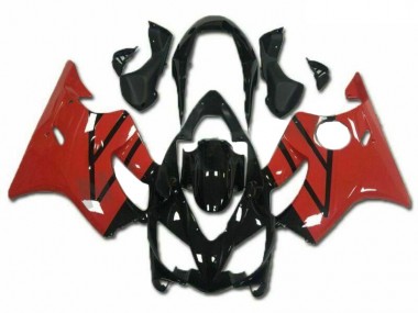 Kits Carenado Moto Honda CBR600 F4i 2004-2007 - Rojo Negro Brillante