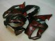 Carenado Moto Honda CBR600 F4i 2004-2007 - Negro Brillante Rojo Llama
