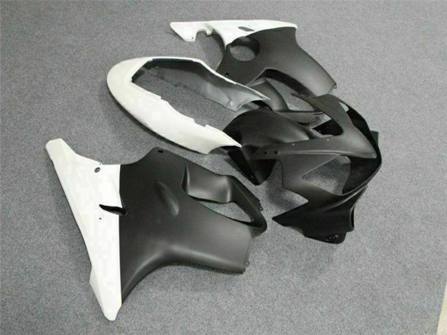 Carenado Moto Honda CBR600 F4i 2004-2007 - Blanco Negro Mate