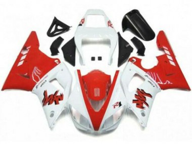 Carenado Moto Yamaha YZF R1 1998-1999 - Blanco Rojo