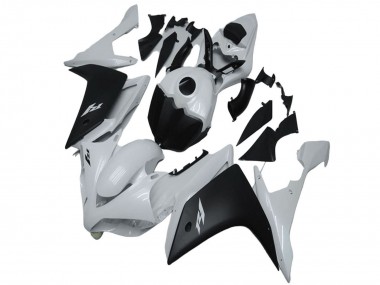 Carenados Moto Yamaha YZF R1 2007-2008 - Blanco Negro Mate