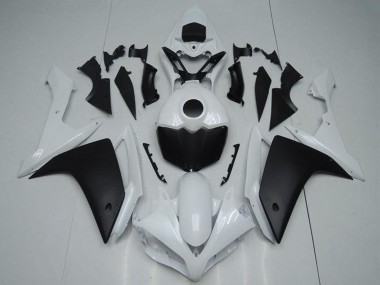 Carenados Moto Yamaha YZF R1 2007-2008 - Blanco Negro Mate