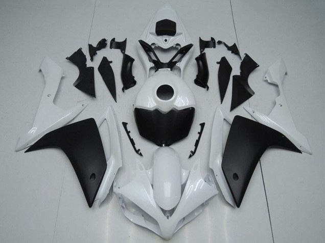 Carenados Moto Yamaha YZF R1 2007-2008 - Blanco Negro Mate