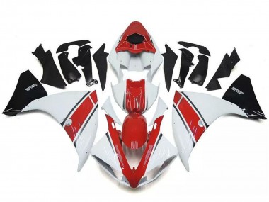 Carenado Moto Yamaha YZF R1 2009-2011 - Blanco Rojo Negro