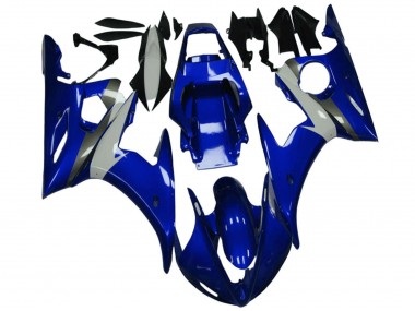 Carenados Moto Yamaha YZF R6 2003-2004 - Azul Blanco
