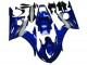 Carenados Moto Yamaha YZF R6 2003-2004 - Azul Blanco