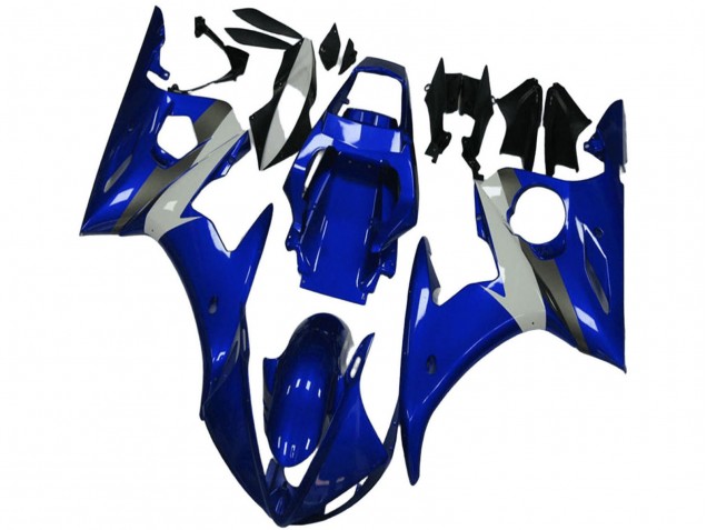 Carenados Moto Yamaha YZF R6 2003-2004 - Azul Blanco