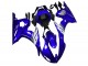 Carenado Moto Yamaha YZF R6 2003-2004 - Azul Blanco