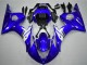 Carenado Moto Yamaha YZF R6 2003-2004 - Azul Blanco