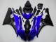 Carenados Moto Yamaha YZF R6 2006-2007 - Azul Negro Mate