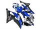 Carenado Moto Yamaha YZF R6 2008-2016 - Blanco Azul Negro Mate Yamalube