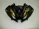 Carenado Moto Yamaha YZF R6 2008-2016 - Negro Brillante Oro Llama
