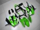 Kits Carenados Moto Kawasaki ZX6R 2000-2002 - Verde Blanco Negro