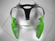 Kits Carenados Moto Kawasaki ZX6R 2000-2002 - Verde Blanco Negro