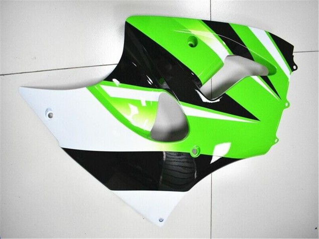 Kits Carenados Moto Kawasaki ZX6R 2000-2002 - Verde Blanco Negro