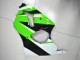 Kits Carenados Moto Kawasaki ZX6R 2000-2002 - Verde Blanco Negro
