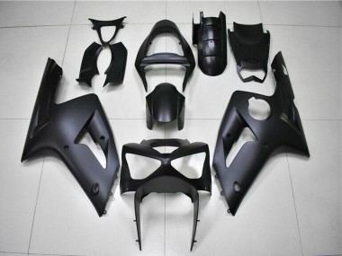 Carenado Moto Kawasaki ZX6R 2003-2004 - Negro Mate