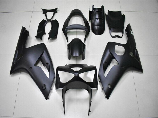 Carenado Moto Kawasaki ZX6R 2003-2004 - Negro Mate