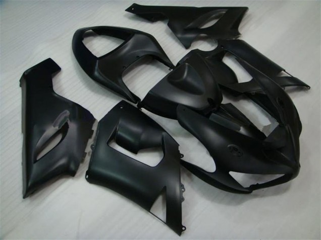 Carenado Moto Kawasaki ZX6R 2005-2006 - Negro Mate