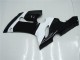Carenado Moto Kawasaki ZX6R 2005-2006 - Blanco Negro Brillante