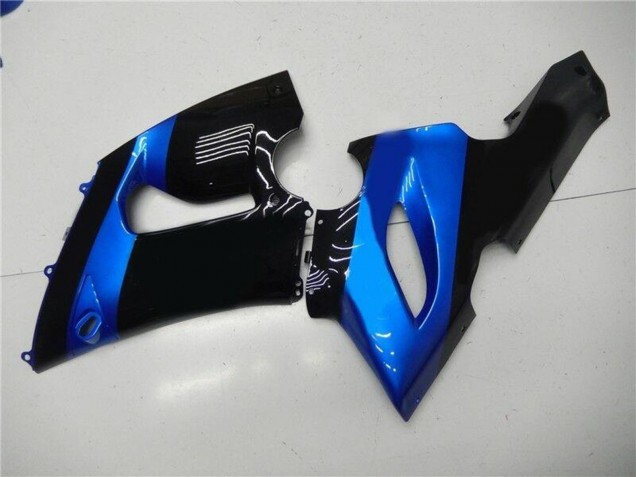 Kits Carenados Moto Kawasaki ZX6R 2005-2006 - Azul Negro Brillante