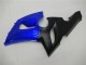 Carenado Moto Kawasaki ZX6R 2005-2006 - Azul Negro Mate