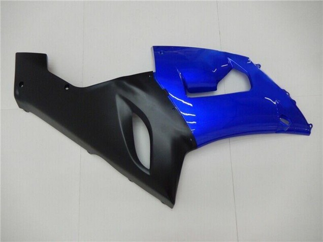 Carenado Moto Kawasaki ZX6R 2005-2006 - Azul Negro Mate