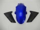 Carenado Moto Kawasaki ZX6R 2005-2006 - Azul Negro Mate
