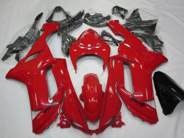 Carenado Moto Kawasaki ZX6R 2007-2008 - Rojo