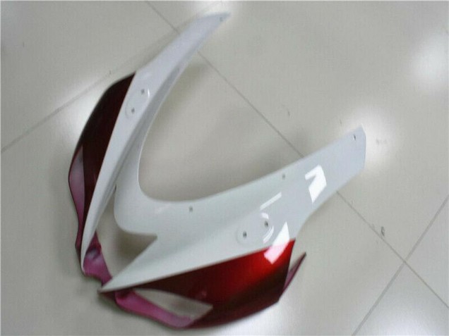 Carenado Moto Kawasaki ZX6R 2007-2008 - Blanco Negro Rojo