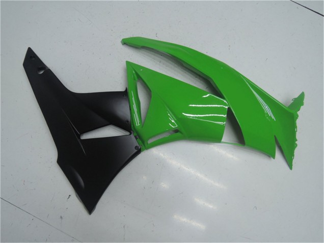 Kits Carenados Moto Kawasaki ZX6R 2009-2012 - Verde Negro Brillante