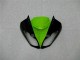 Carenado Moto Kawasaki ZX6R 2009-2012 - Negro Brillante Verde