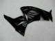 Carenado Moto Kawasaki ZX6R 2009-2012 - Negro Brillante Verde