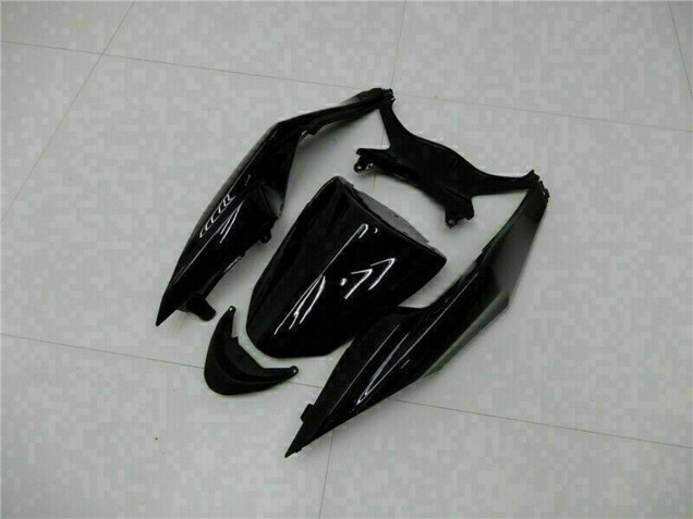 Carenado Moto Kawasaki ZX6R 2009-2012 - Negro Brillante Verde
