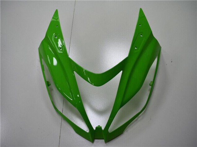 Carenados Moto Kawasaki ZX6R 2013-2018 - Verde Negro Brillante