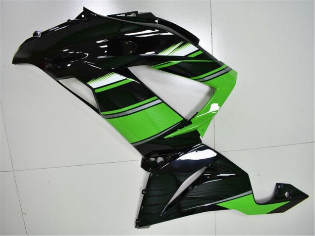 Carenados Moto Kawasaki ZX6R 2013-2018 - Verde Negro Brillante