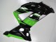 Carenados Moto Kawasaki ZX6R 2013-2018 - Verde Negro Brillante