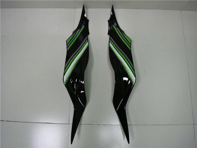 Carenados Moto Kawasaki ZX6R 2013-2018 - Verde Negro Brillante