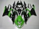 Carenados Moto Kawasaki ZX6R 2013-2018 - Verde Negro Brillante