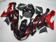 Carenados Moto Kawasaki ZX10R 2006-2007 - Negro Brillante Rojo Llama