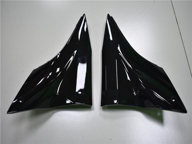 Carenado Moto Kawasaki ZX10R 2006-2007 - Negro Brillante Verde Llama