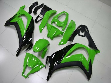 Carenados Moto Kawasaki ZX10R 2011-2015 - Verde Negro Brillante