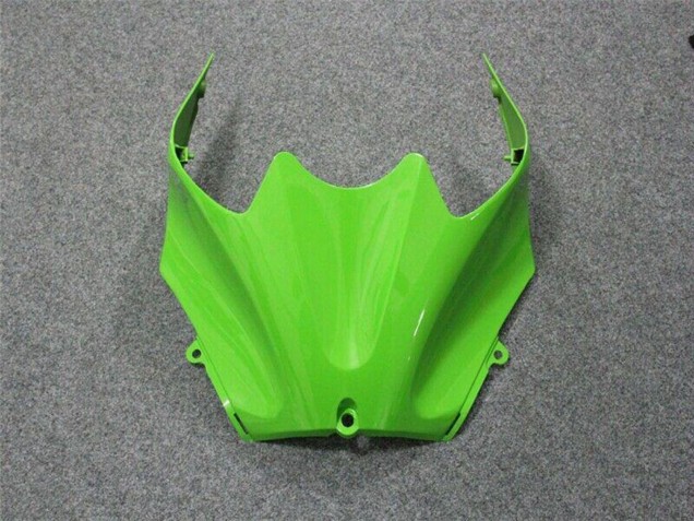 Carenados Moto Kawasaki ZX14R ZZR1400 2006-2011 - Verde Negro Brillante