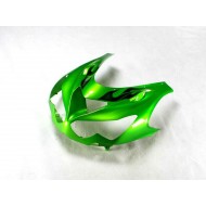 Carenado Moto Kawasaki ZX14R ZZR1400 2012-2024 - Verde Negro Brillante