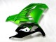 Carenados Moto Kawasaki ZX14R ZZR1400 2012-2024 - Verde Negro Brillante