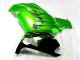 Carenados Moto Kawasaki ZX14R ZZR1400 2012-2024 - Verde Negro Brillante