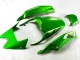 Carenados Moto Kawasaki ZX14R ZZR1400 2012-2024 - Verde Negro Brillante