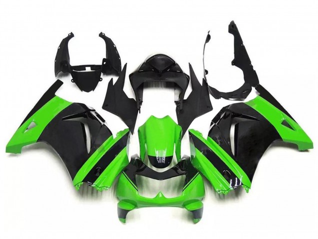 Carenados Moto Kawasaki EX250 2008-2012 - Verde Negro